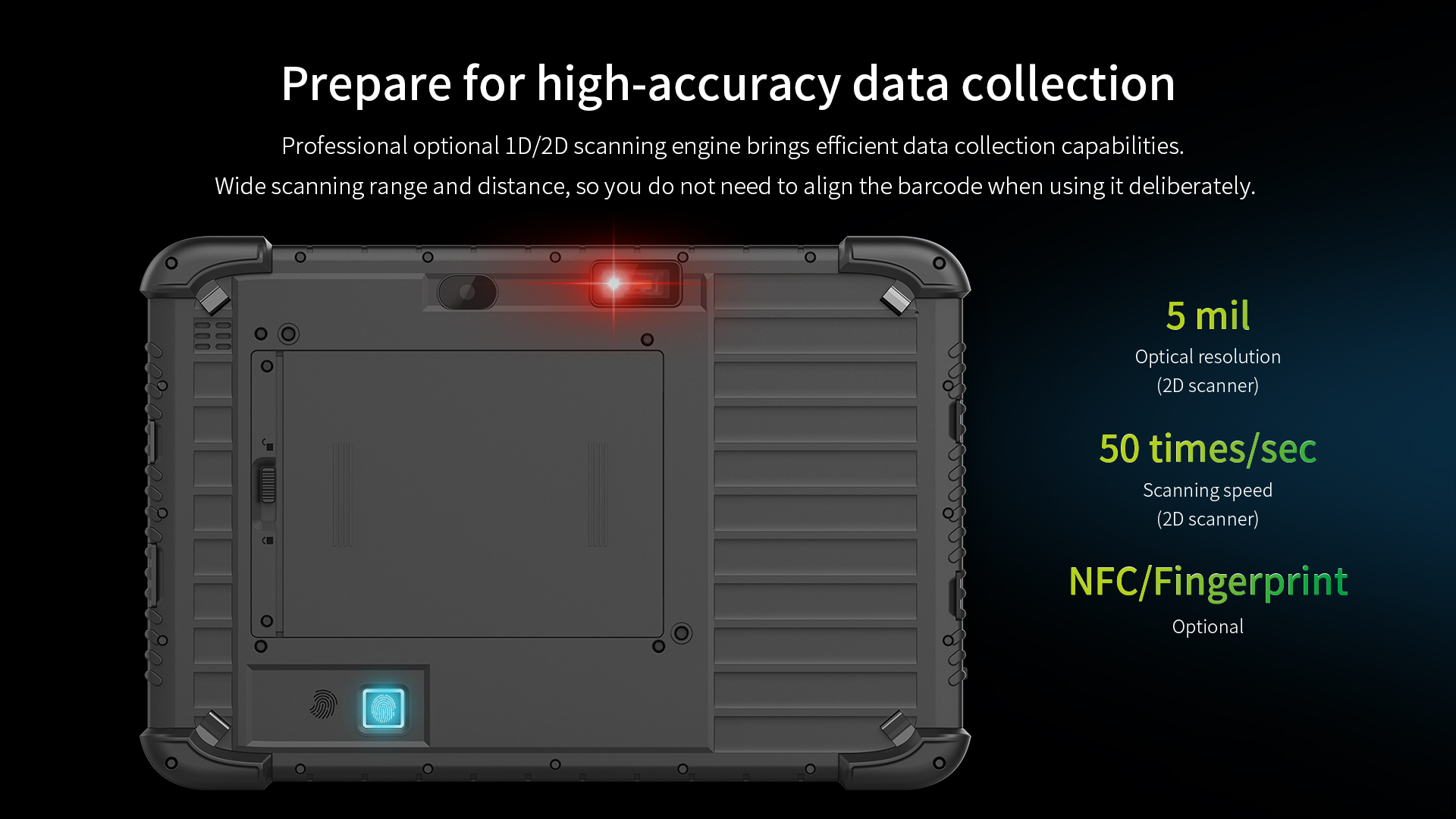 EM-I16J 10.1-inch Rugged Tablet PC