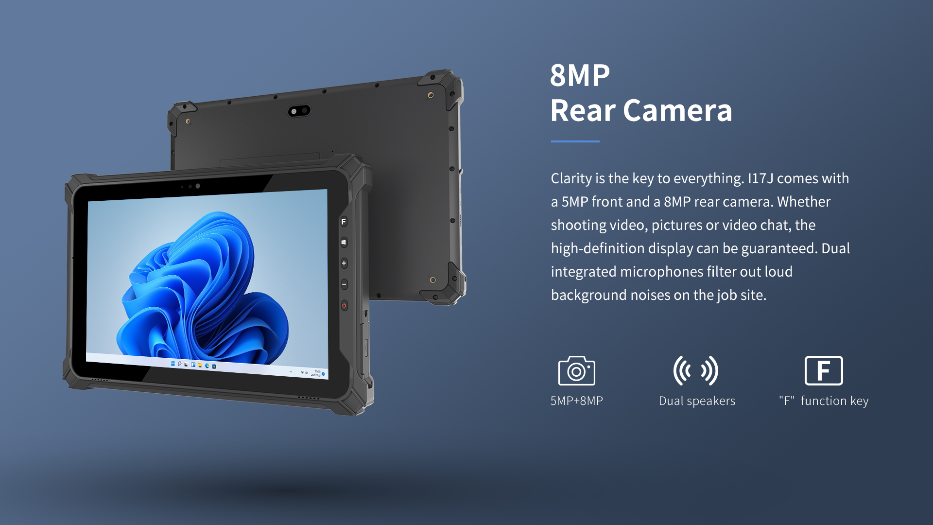 EM-I17J 10.1 Inch Rugged Tablet PC