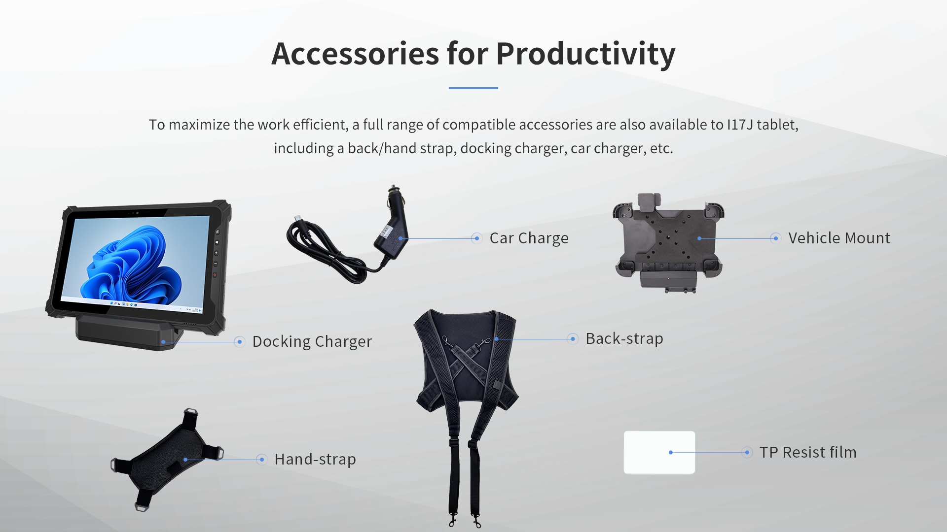 10.1 Inch Multi-touch Screen Rugged Tablet PC