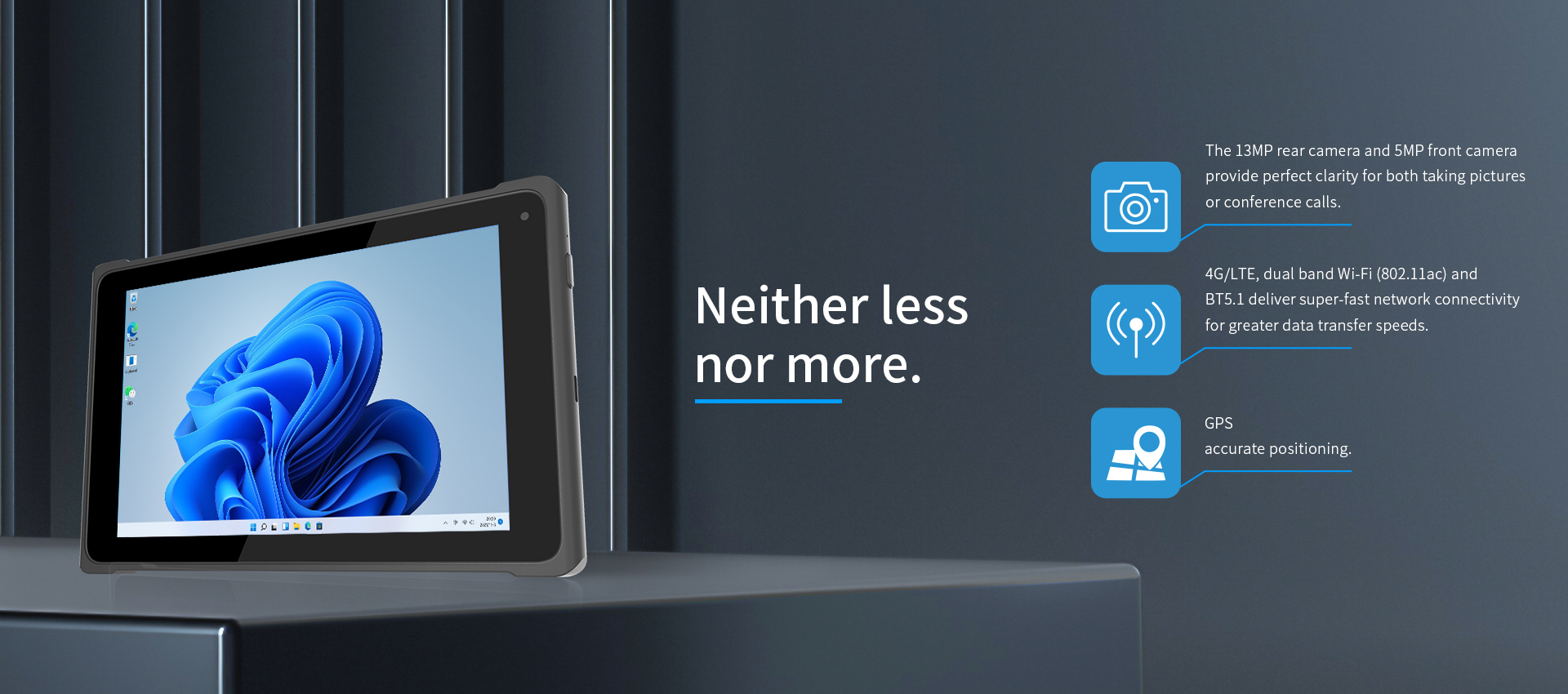 ARM 2.4GHz Rugged Tablet