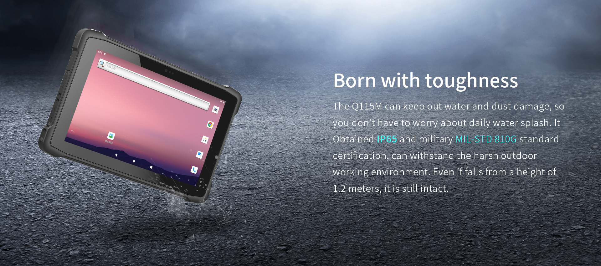 EM-Q115M Rugged Tablet PC