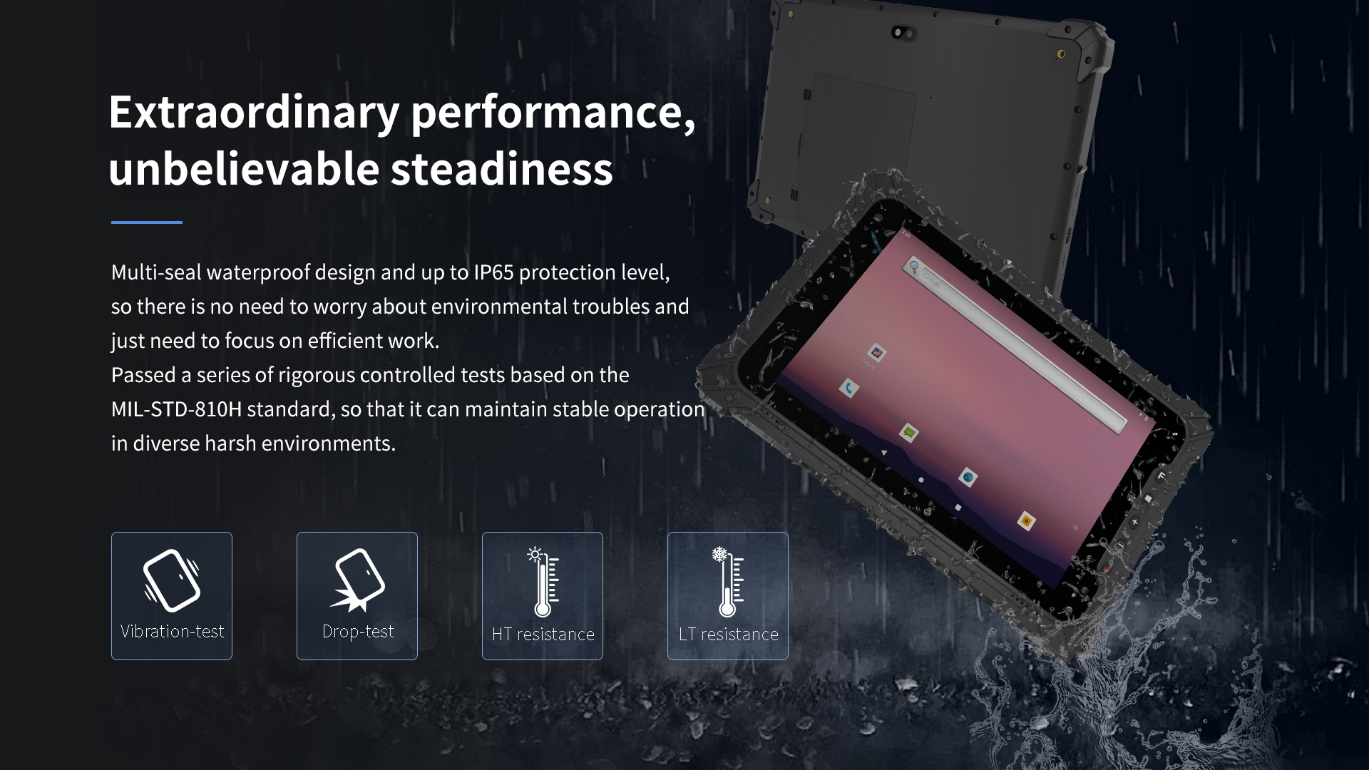 industrial EM-T17X Rugged Tablet