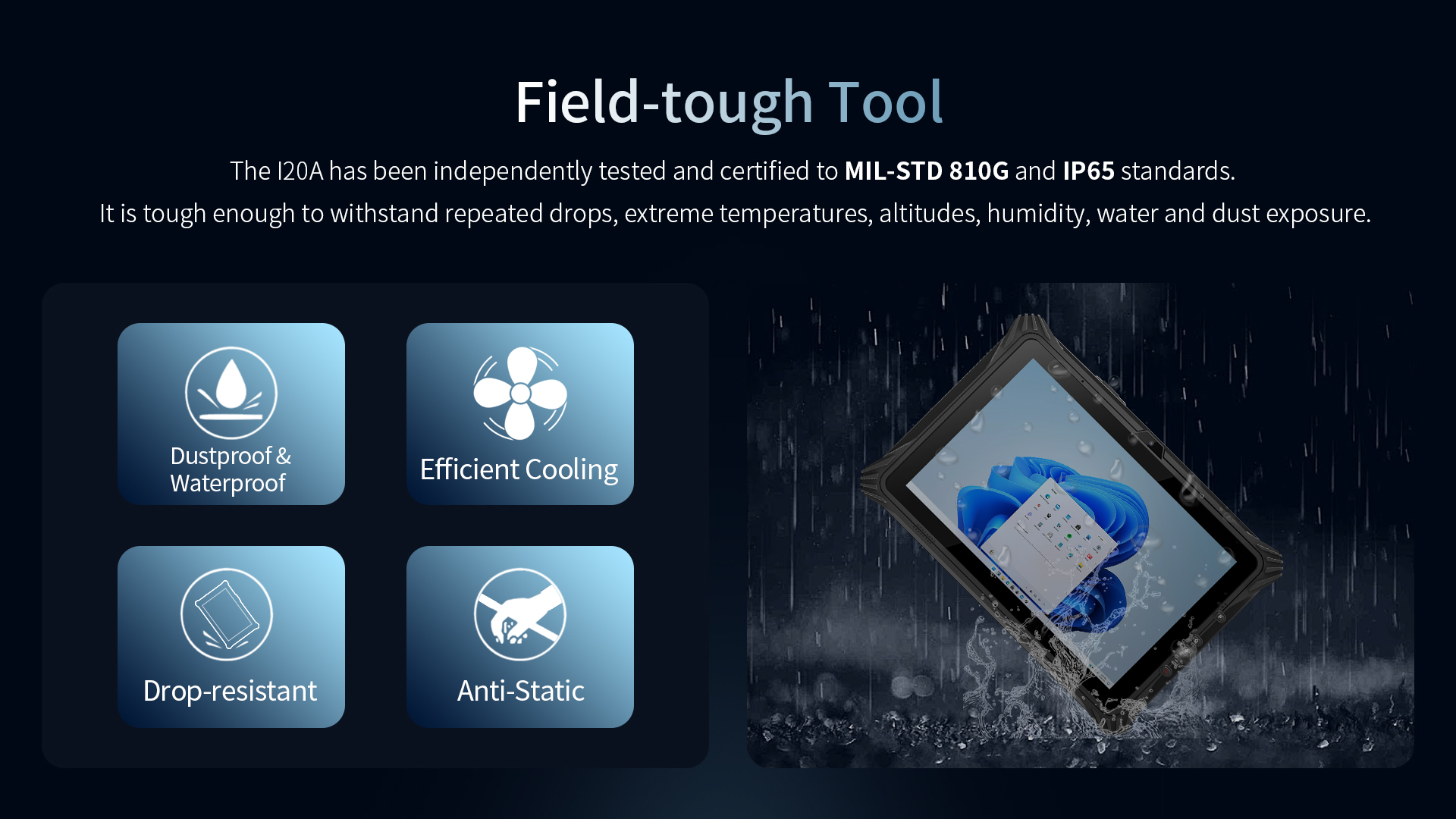 Touch Screen Rugged Tablet PC