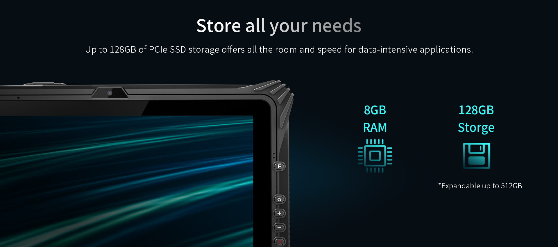 Rugged Tablet Touch Screen
