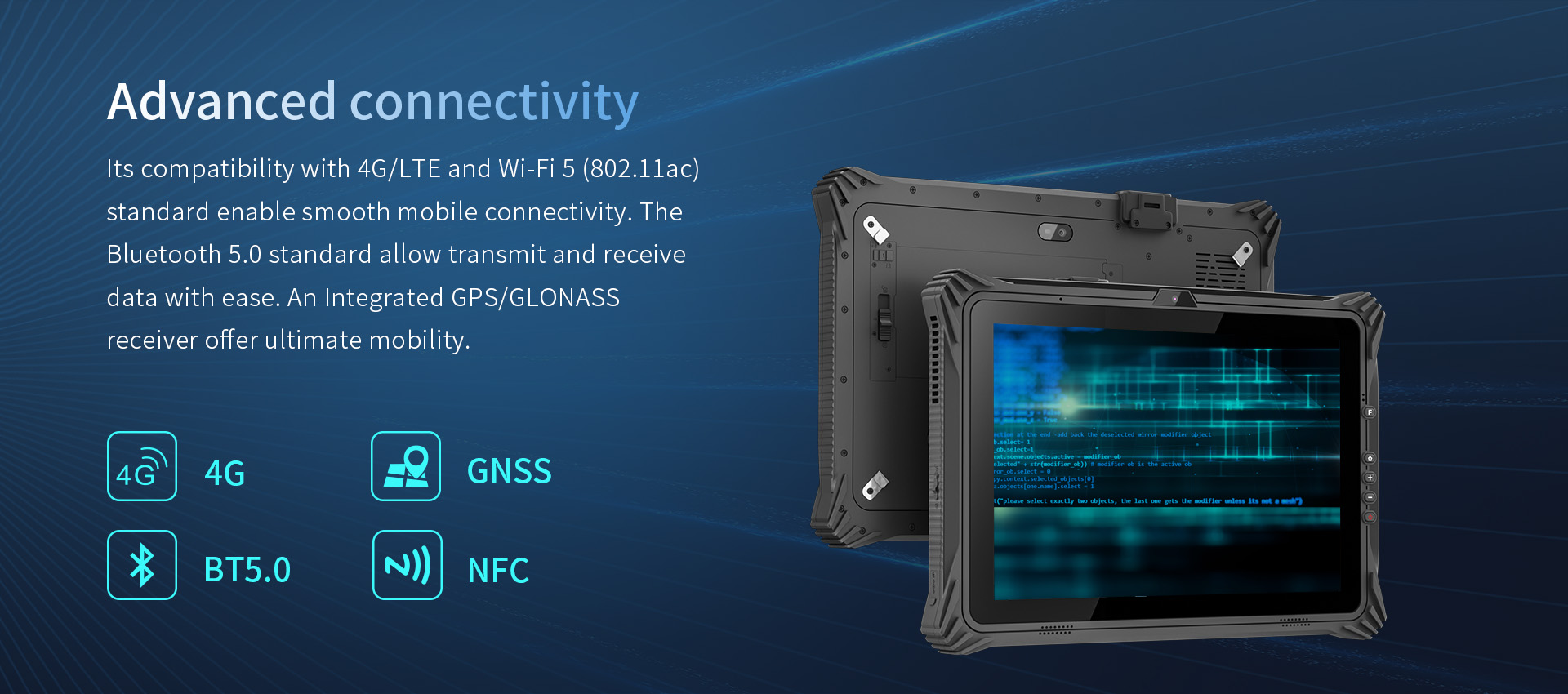 12.2 inch Intel Rugged Tablet